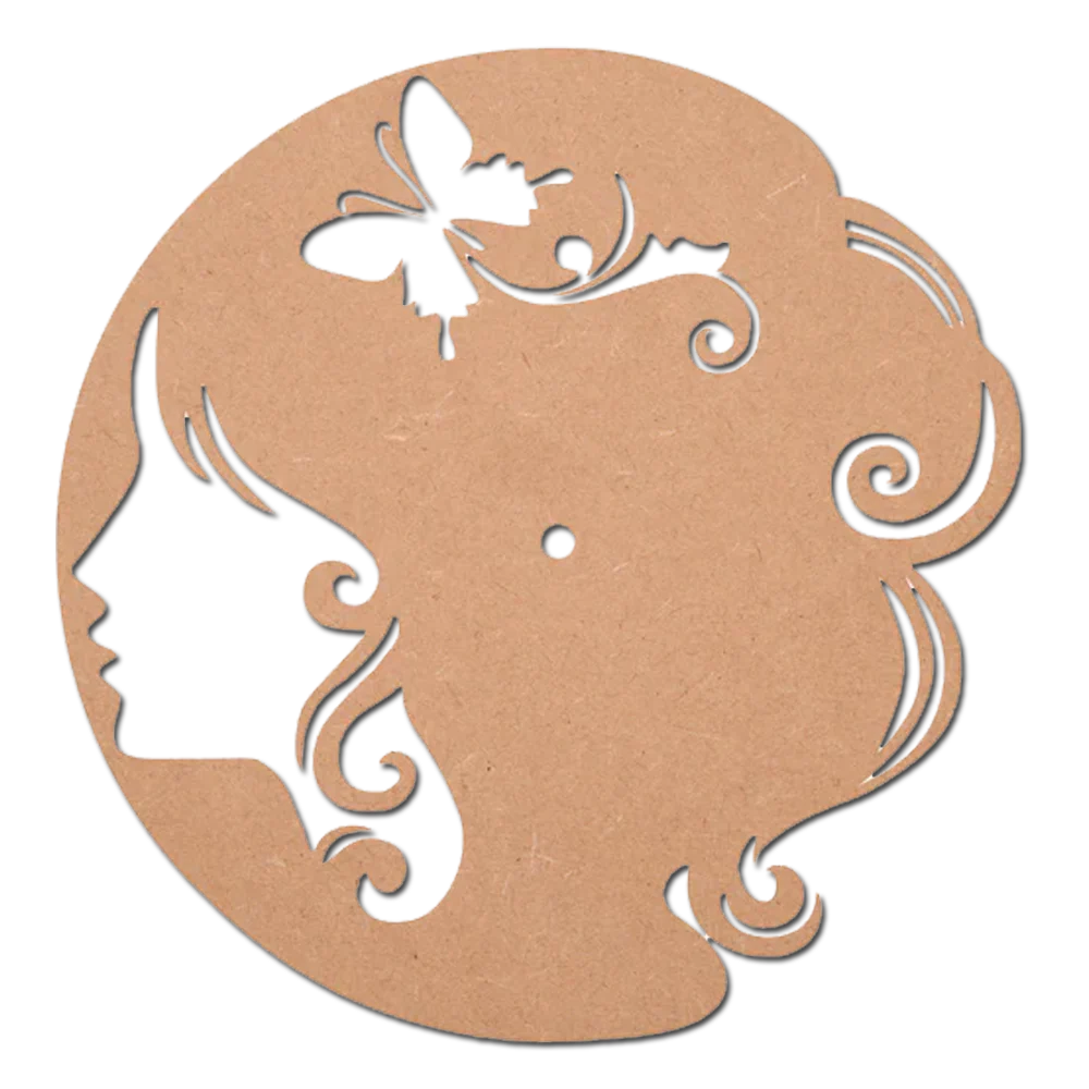 MDF Best Designer Cut Clock Base