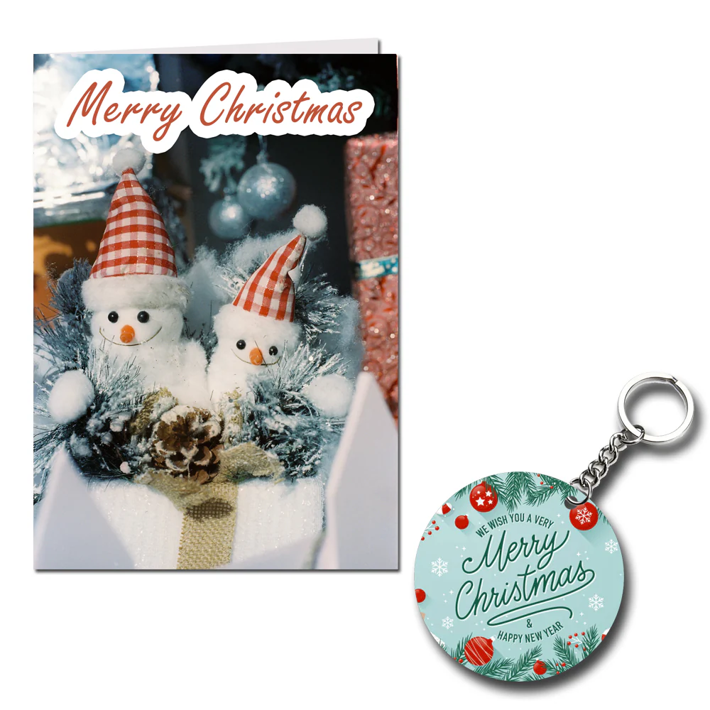 Merry Christmas Printed Greeting Card