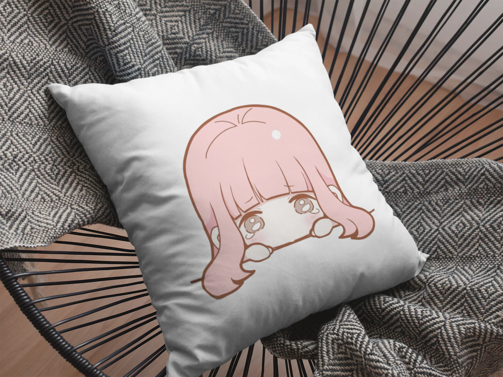 Miss You Printed Cushion - Image 2