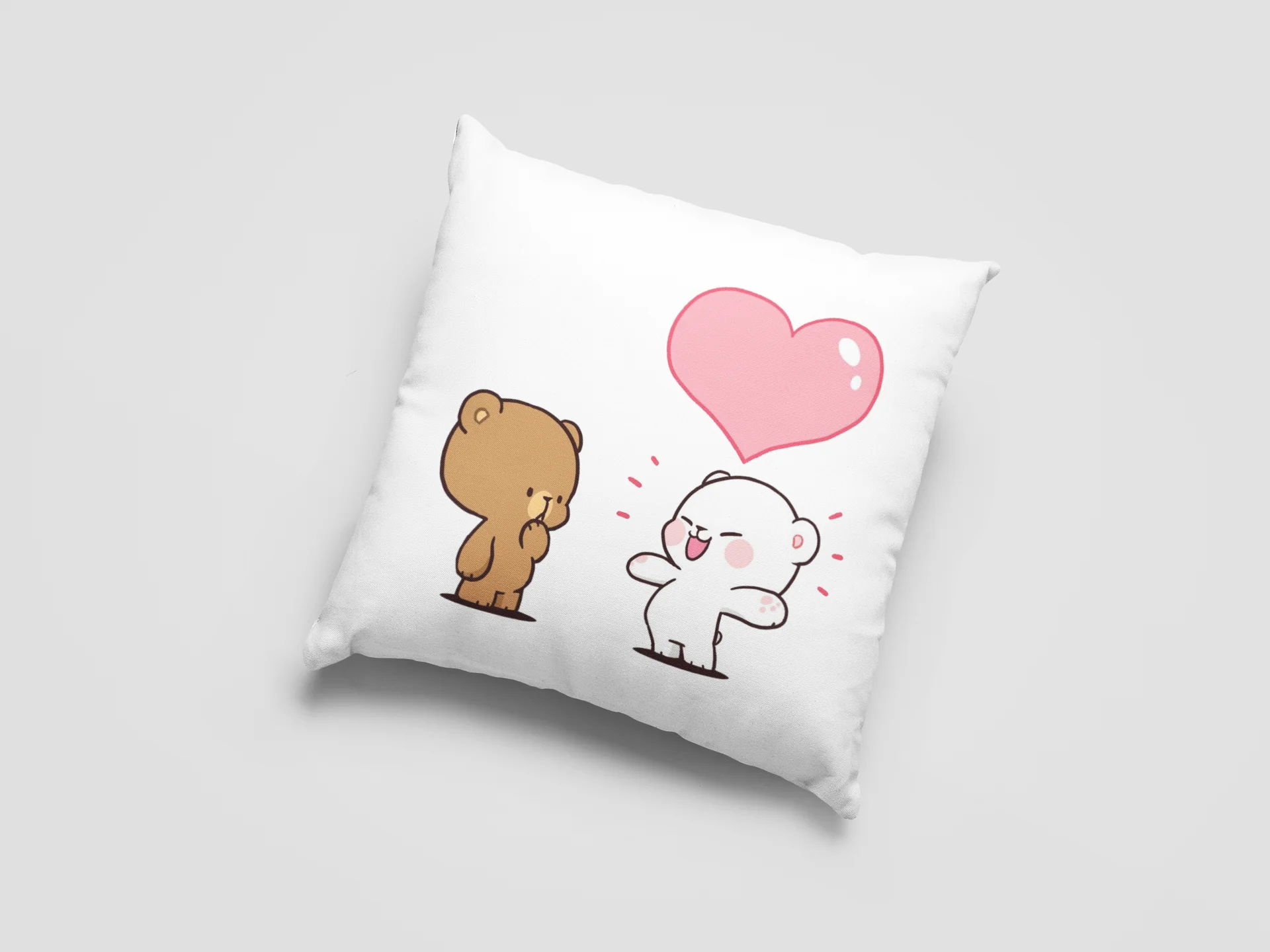 Mocha Bear Printed Cushion - Image 10