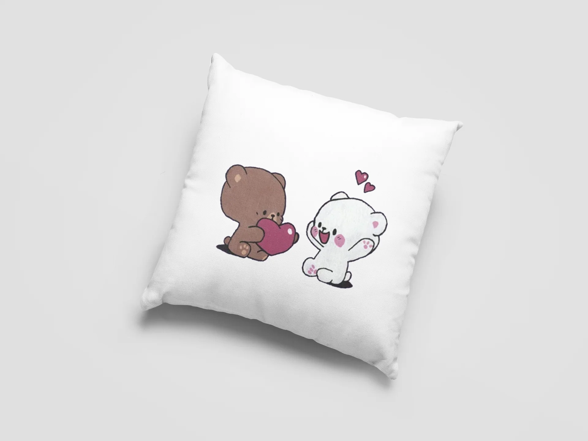 Mocha Bear Printed Cushion - Image 19