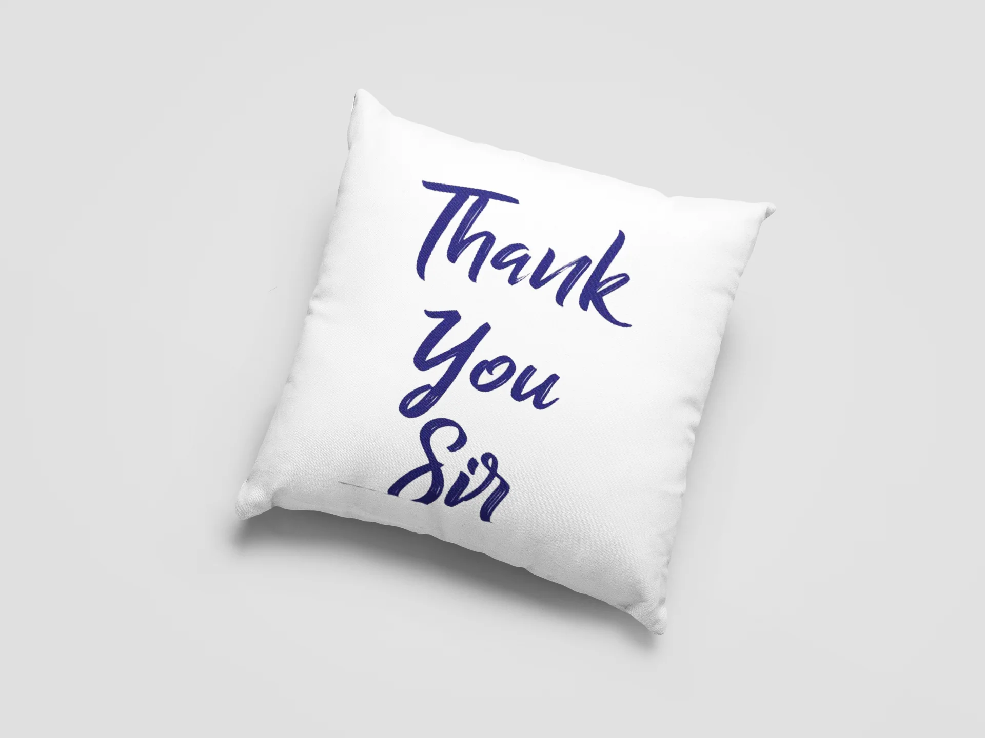 Thank You Sir Printed Cushion