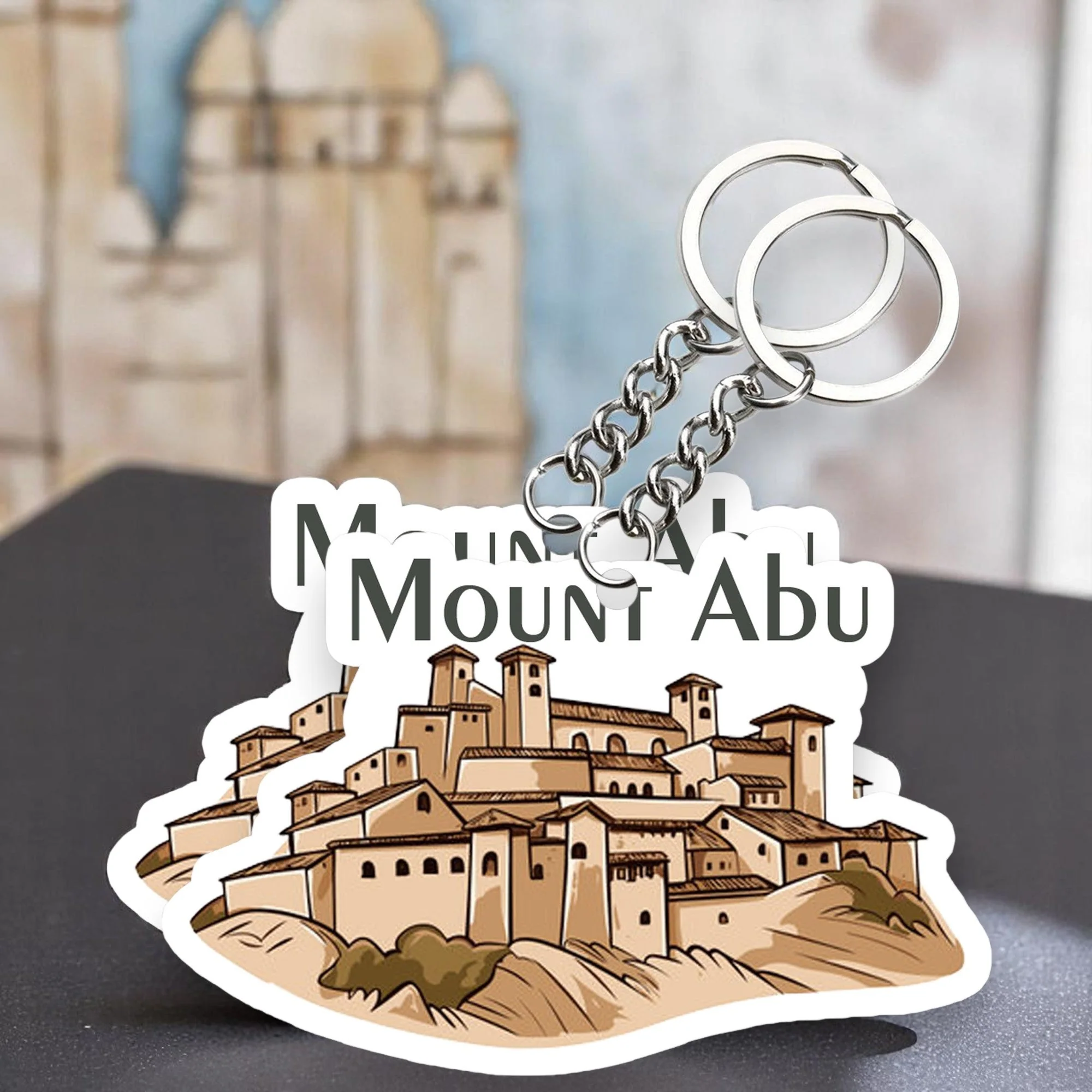 Mount abu Key chain ( Set of 2 )