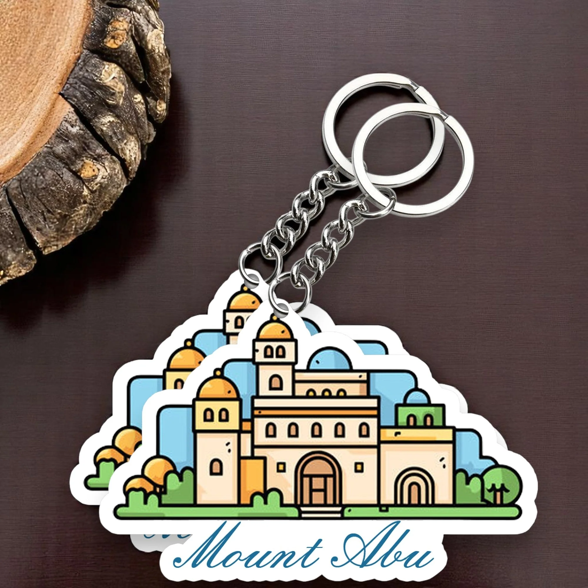 Mount Abu Key chain ( Set of 2 )