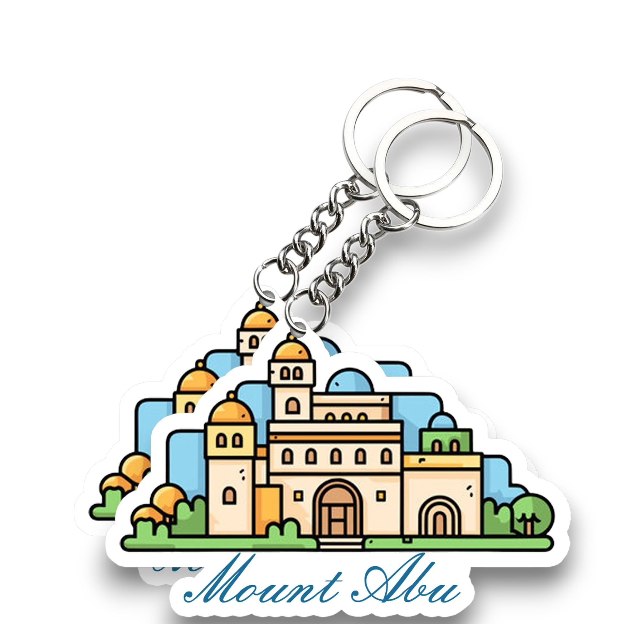 Mount Abu Key chain ( Set of 2 ) - Image 2