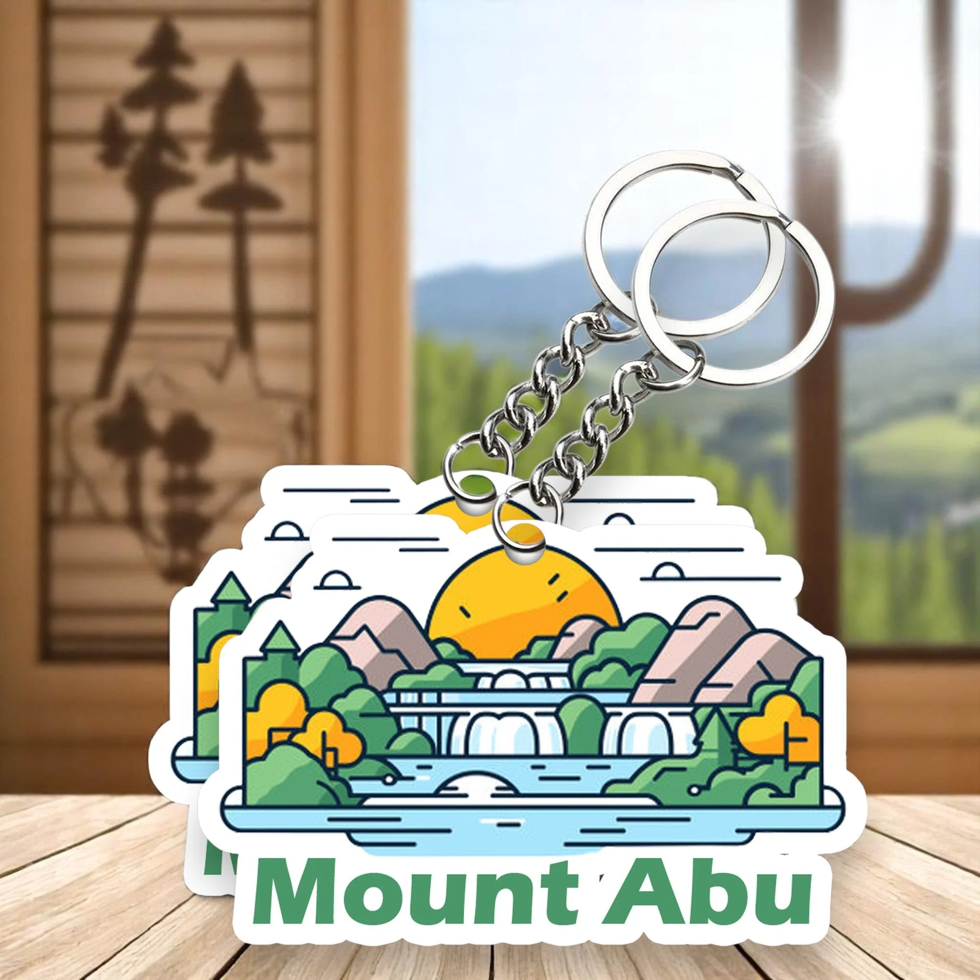 Mount Abu Key chain ( Set of 2 )