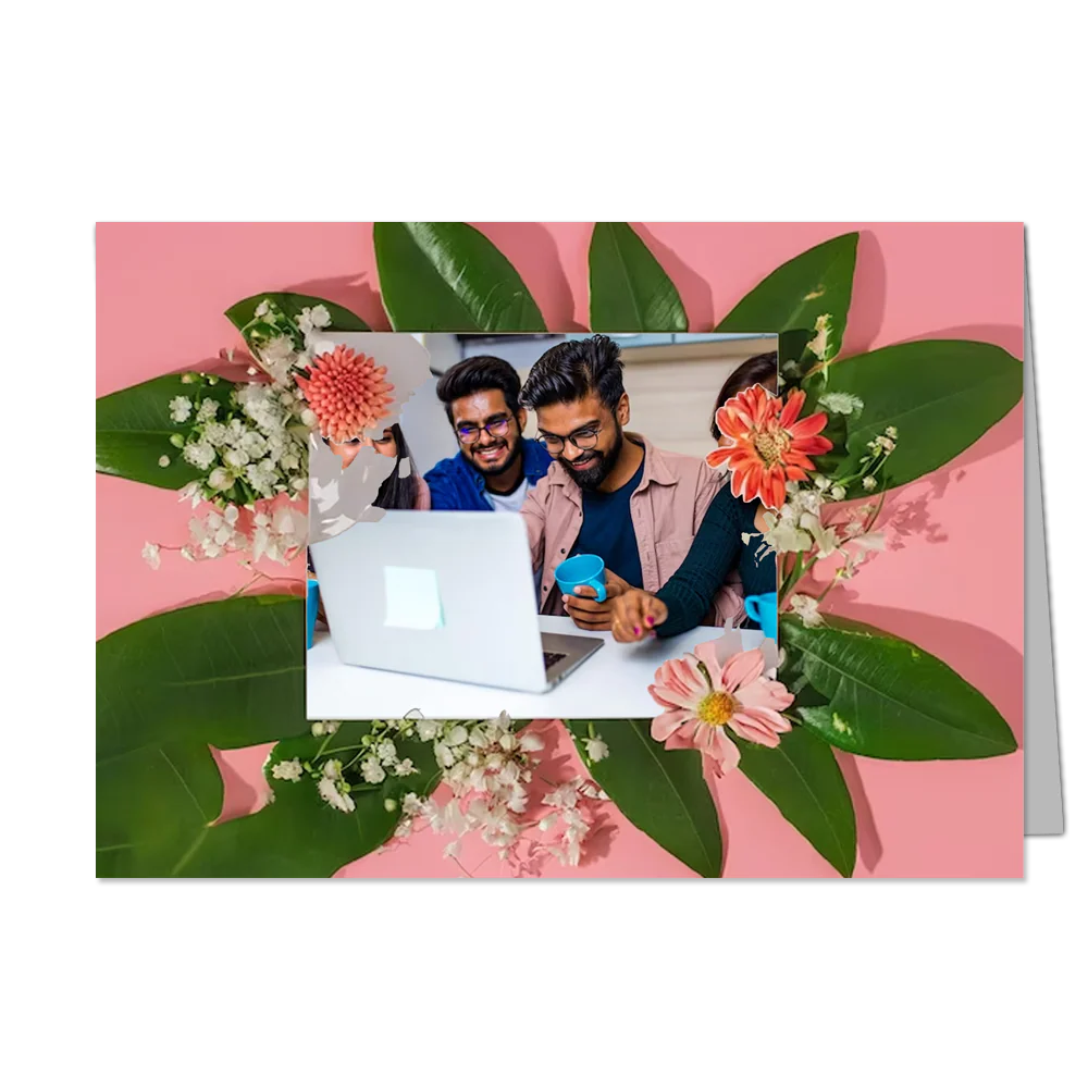 My Best Friends - Customized Greeting Card - Add Your Own Photo