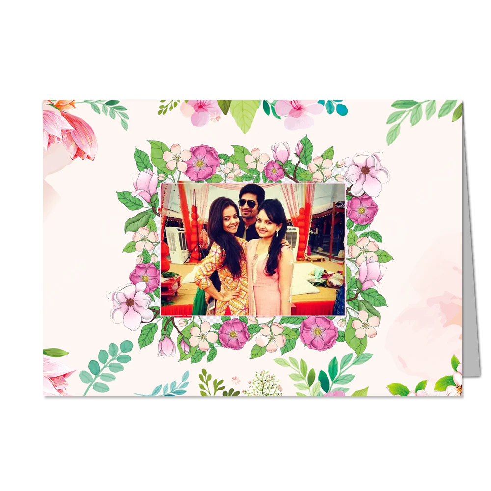 My Brother - Customized Greeting Card - Add Your Own Photo