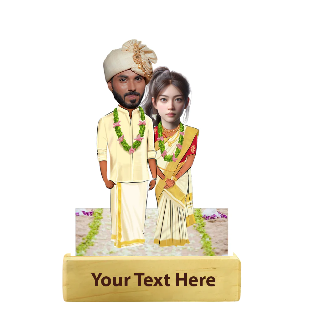 My Wedding Anniversary Personalized Caricature