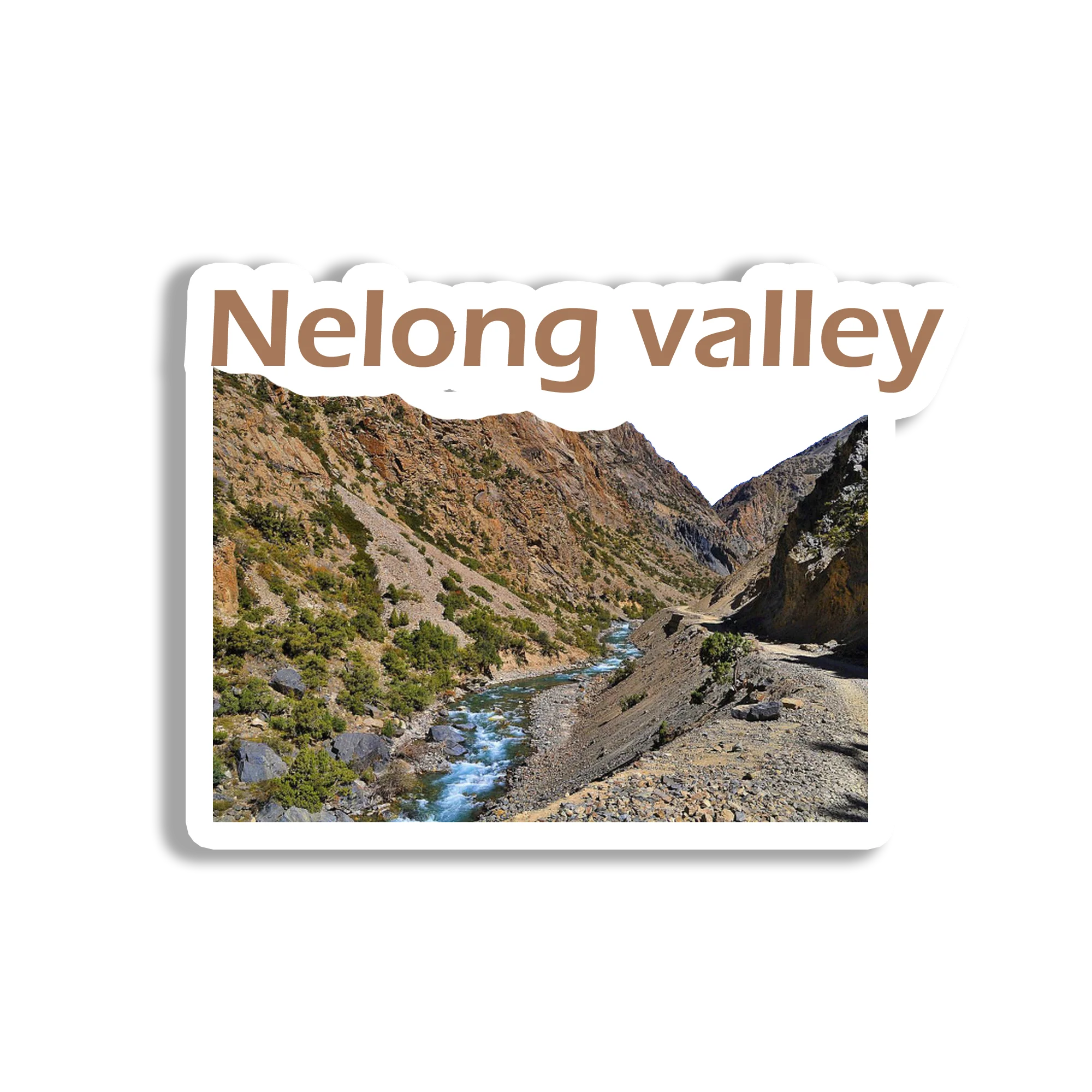 Nelong Valley Souvenir Fridge Magnet
