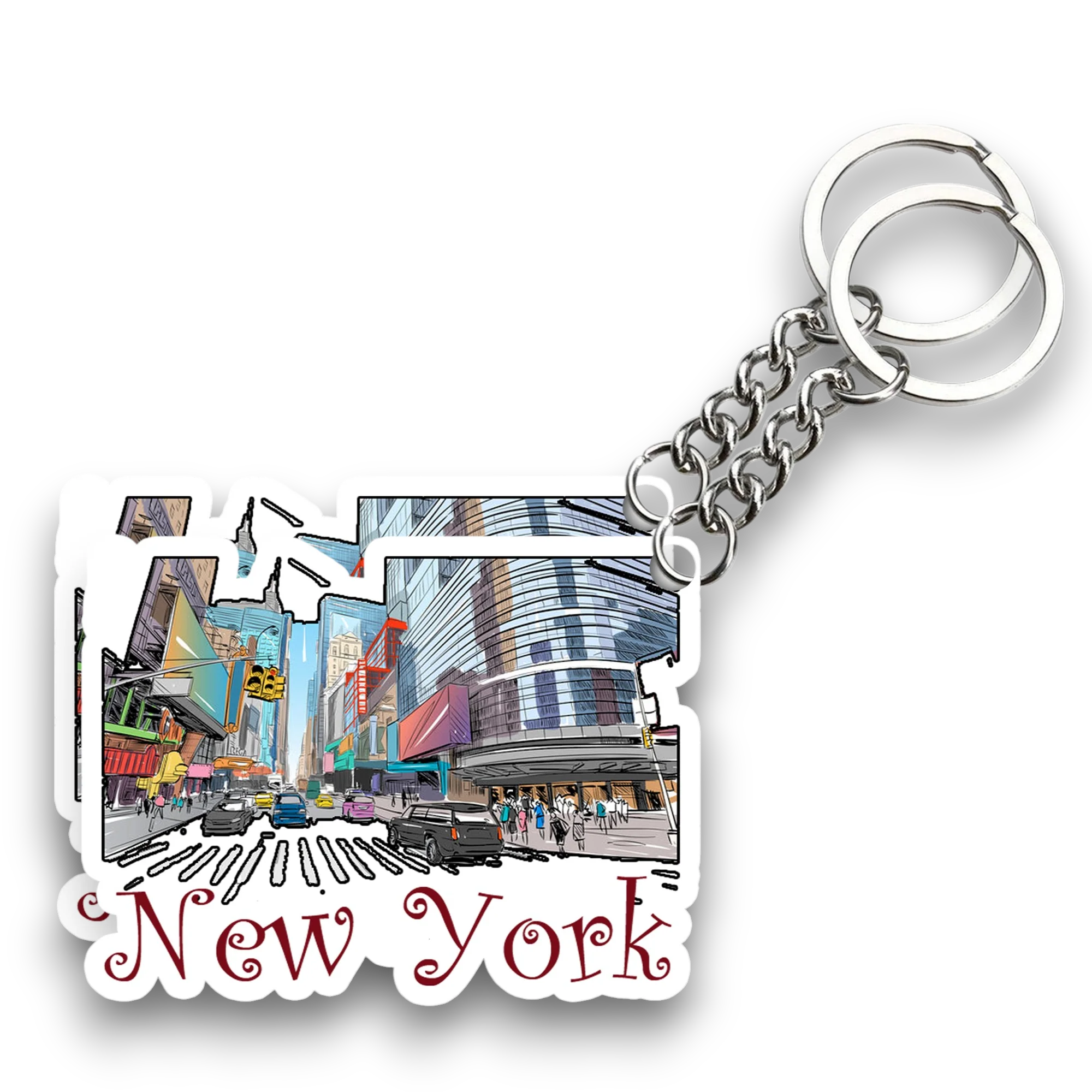 New York Key chain ( Set of 2 ) - Image 2