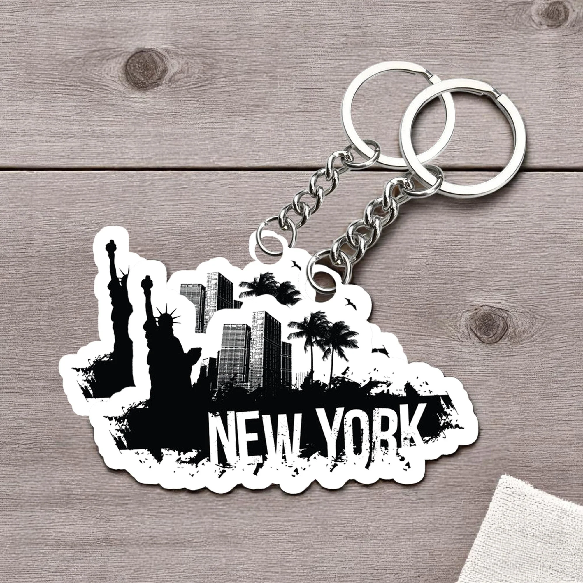 New York Key chain ( Set of 2 )