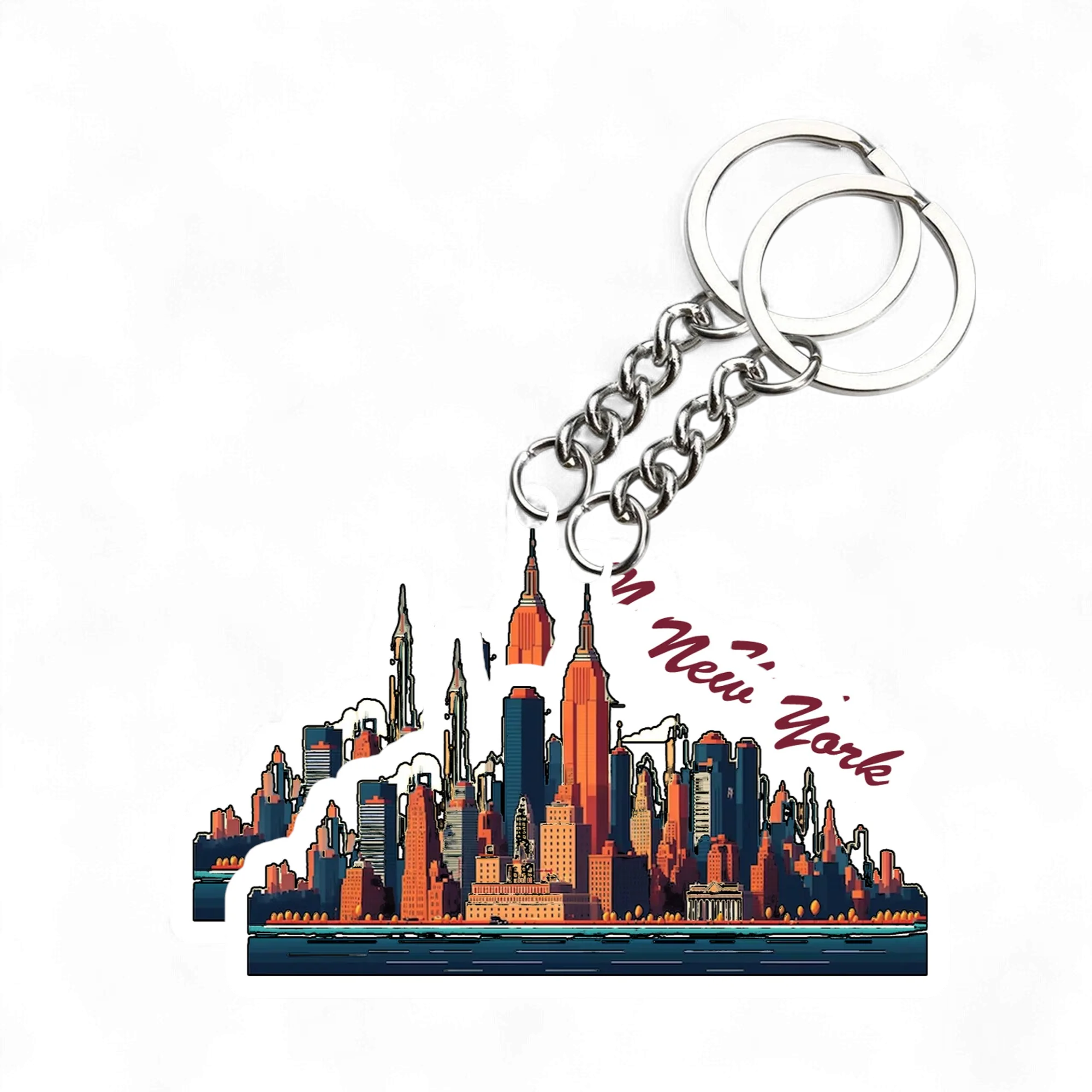 New York Key chain ( Set of 2 ) - Image 2