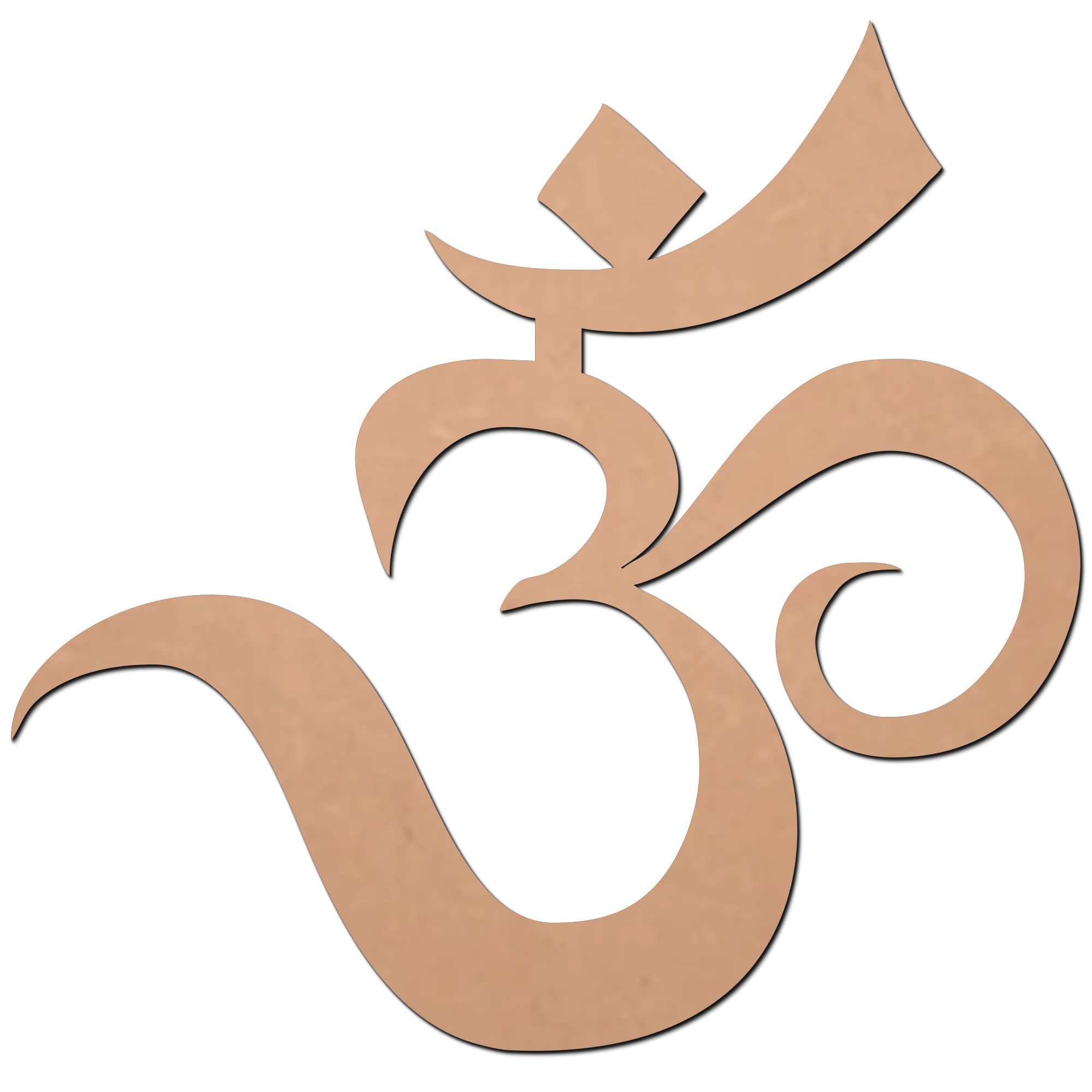 Om 2 MDF Cutouts for Art and Craft Work / Craft Shapes