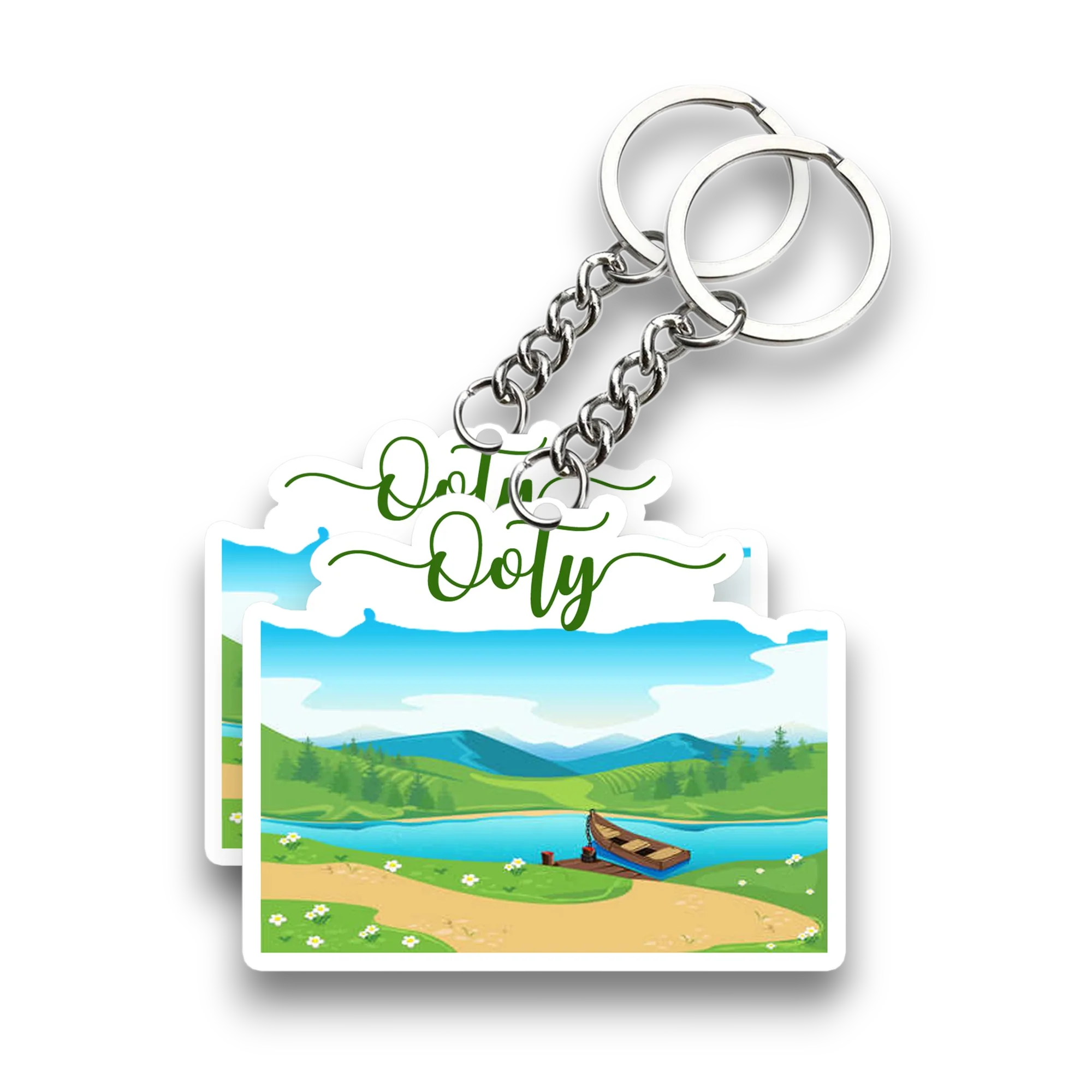 Ooty Key chain ( Set of 2 ) - Image 2