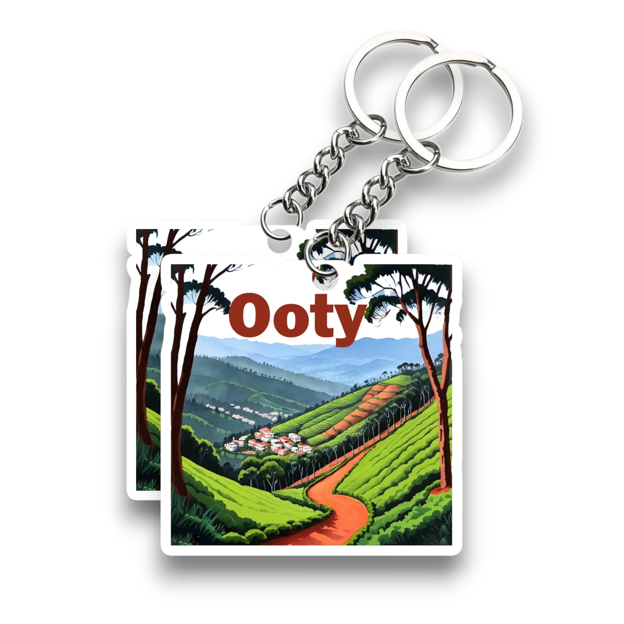 OOty Key chain ( Set of 2 ) - Image 2