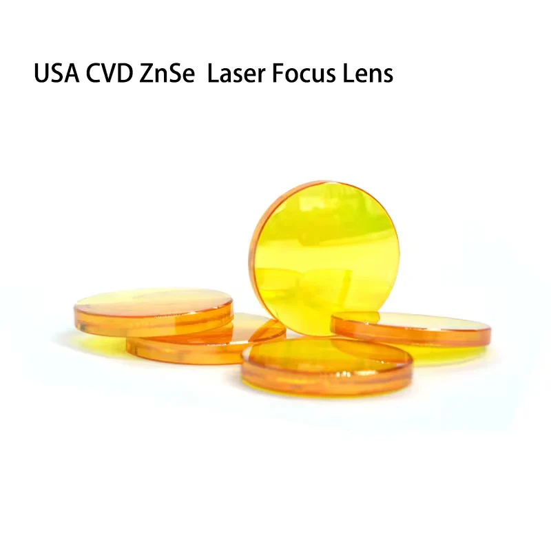 Optical Laser Cutting Machine Focus Lens / USA CVD ZnSe CO2 Laser ZnSe Focus Lens - Image 2