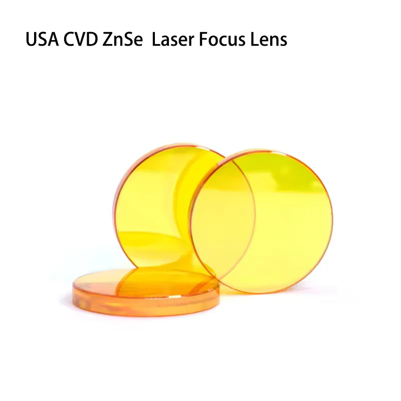 Optical Laser Cutting Machine Focus Lens / USA CVD ZnSe CO2 Laser ZnSe Focus Lens - Image 3