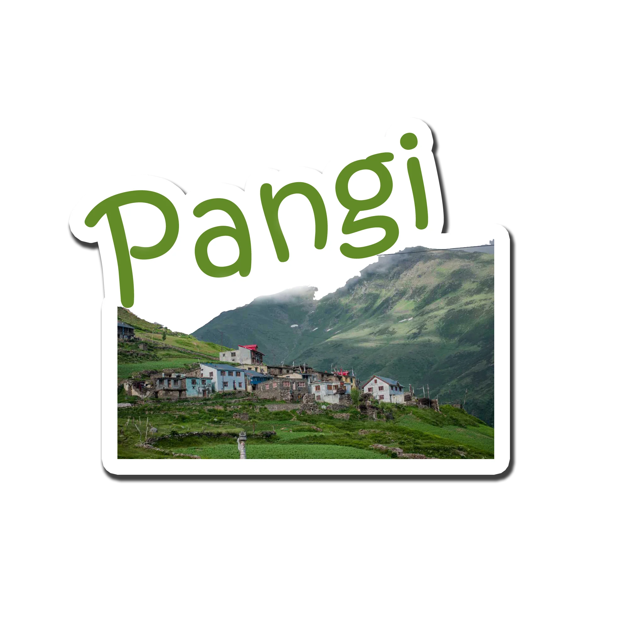 Pangi Beautiful Souvenir Fridge Magnet