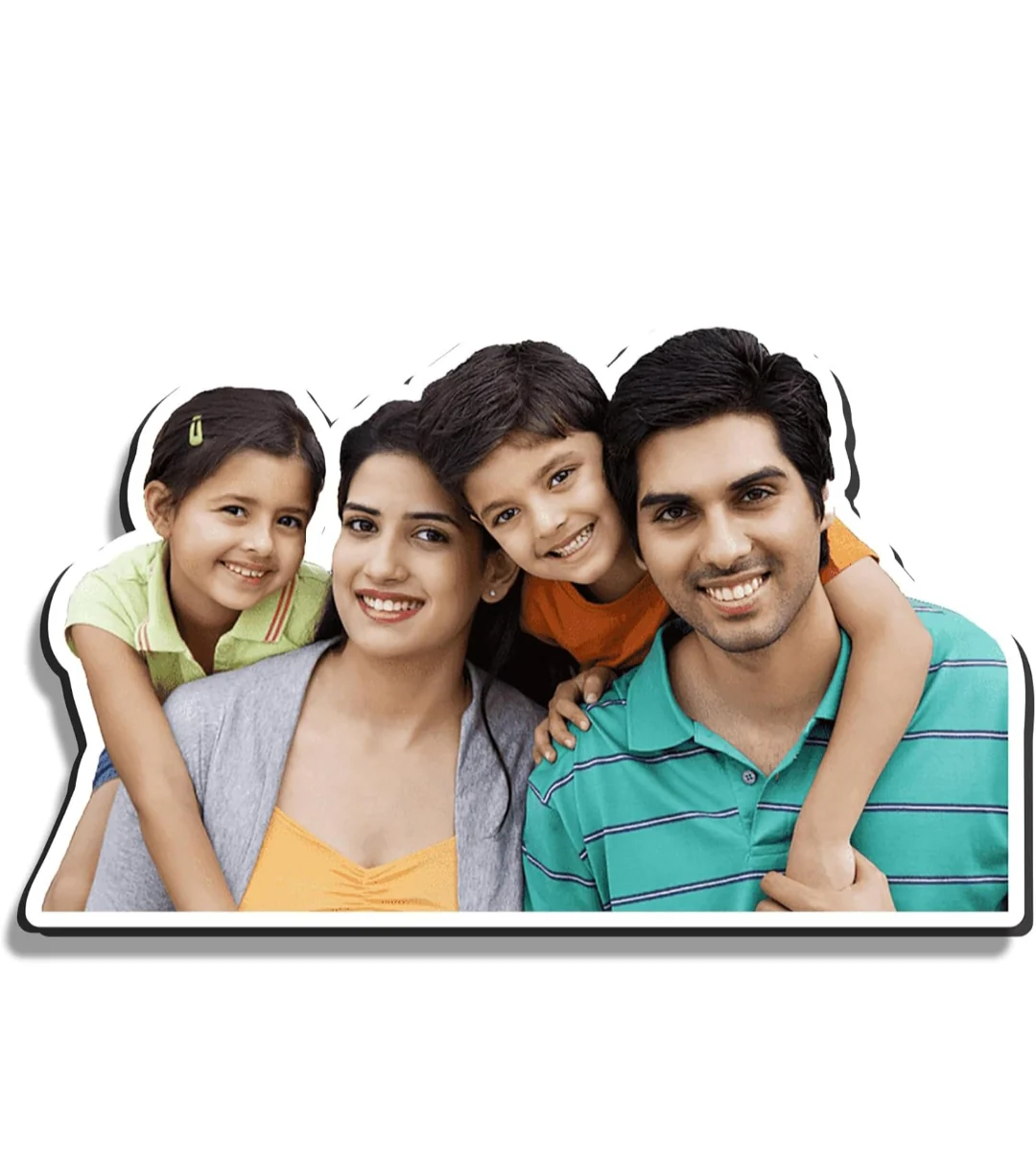 Personalized Fridge Magnet : Add Your Own Photo ( Size 7 cm ) - Image 8