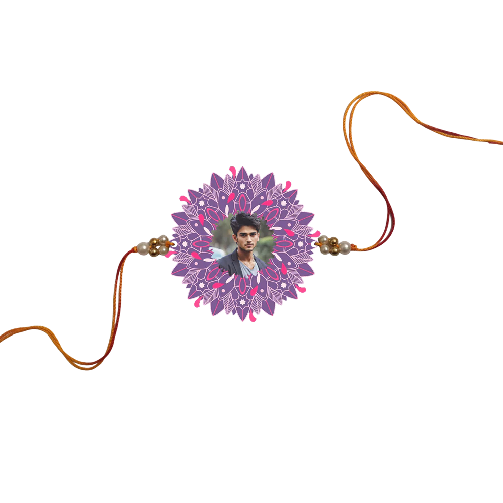Photo Rakhi ( Customized / Personalized ) Amazing Printed Rakhi - Image 2