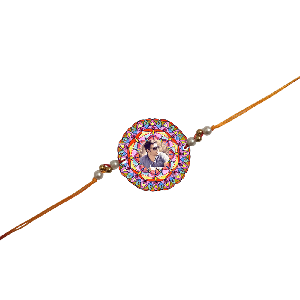 Photo Rakhi ( Customized / Personalized / Beautiful Rakshabandhan Festival / Photo Rakhi - Image 2