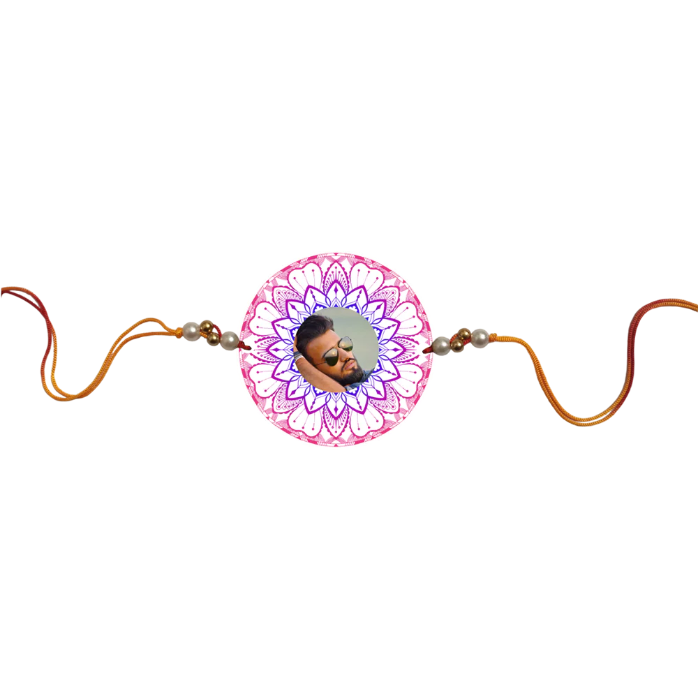Photo Rakhi ( Customized / Personalized / Beauty Photo Rakhi - Image 2