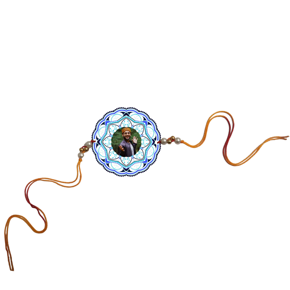 Photo Rakhi ( Customized / Personalized ) Good-Looking Photo Rakhi - Image 2