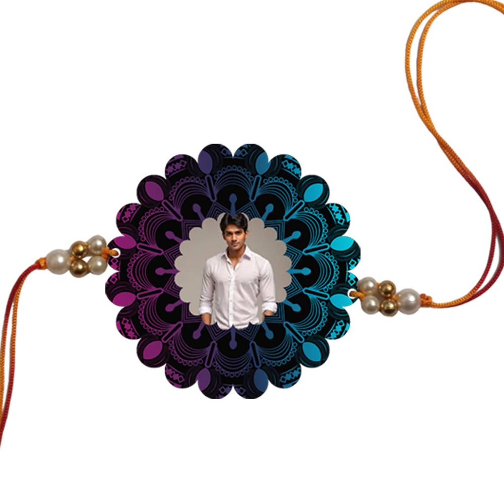 Photo Rakhi ( Customized / Personalized ) Graceful Rakhi