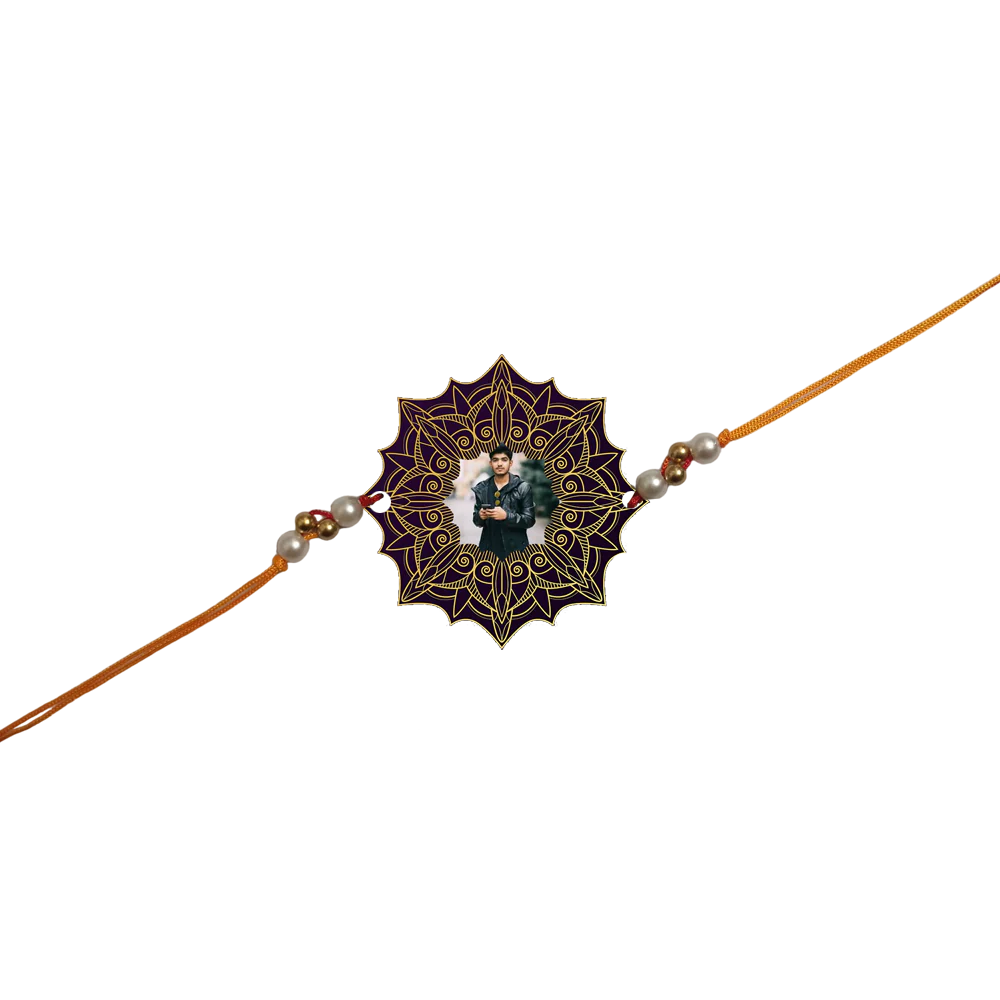 Photo Rakhi ( Customized / Personalized ) High Quality Best Printed Rakhi - Image 2