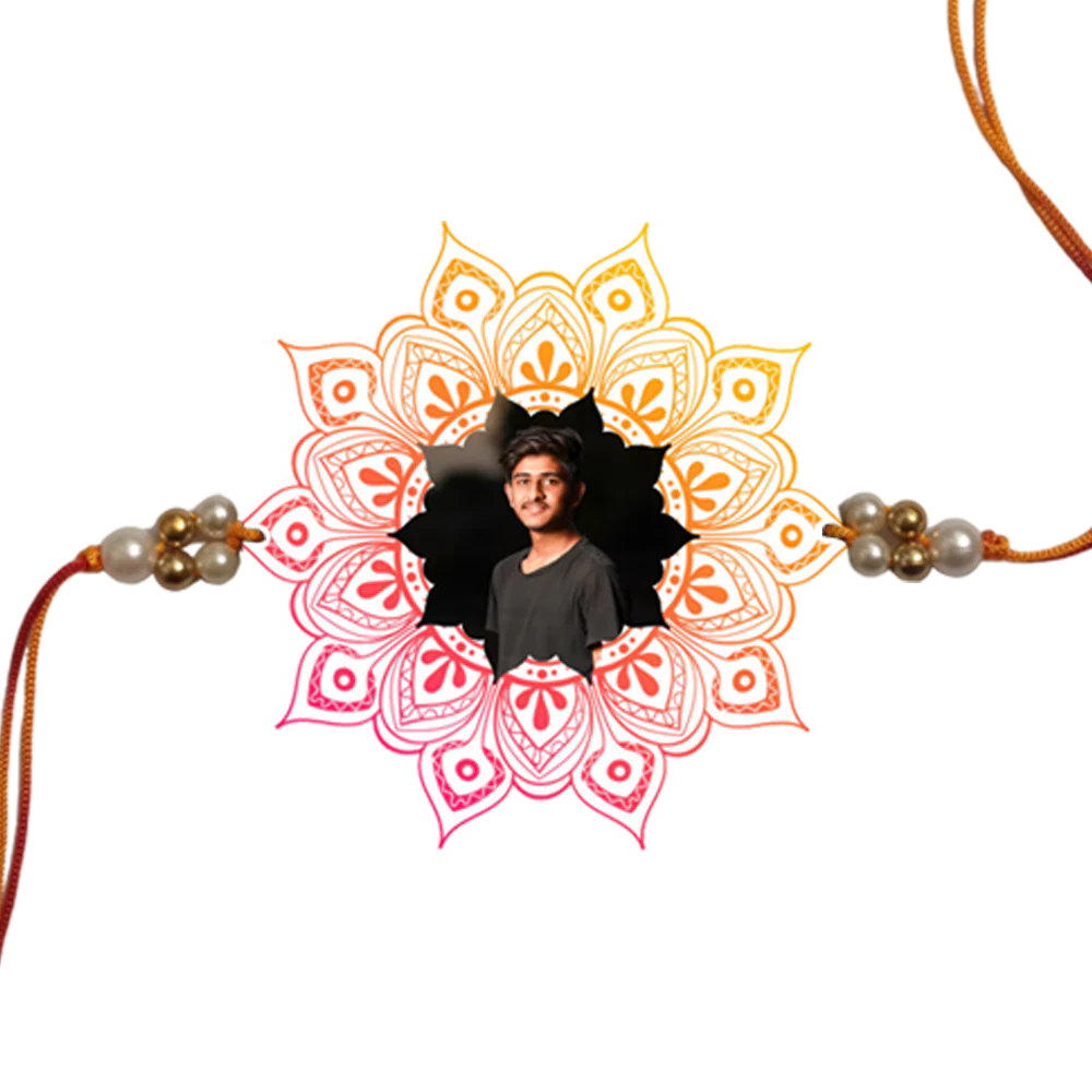 Photo Rakhi ( Customized / Personalized / I Love My Bro / Photo Rakhi