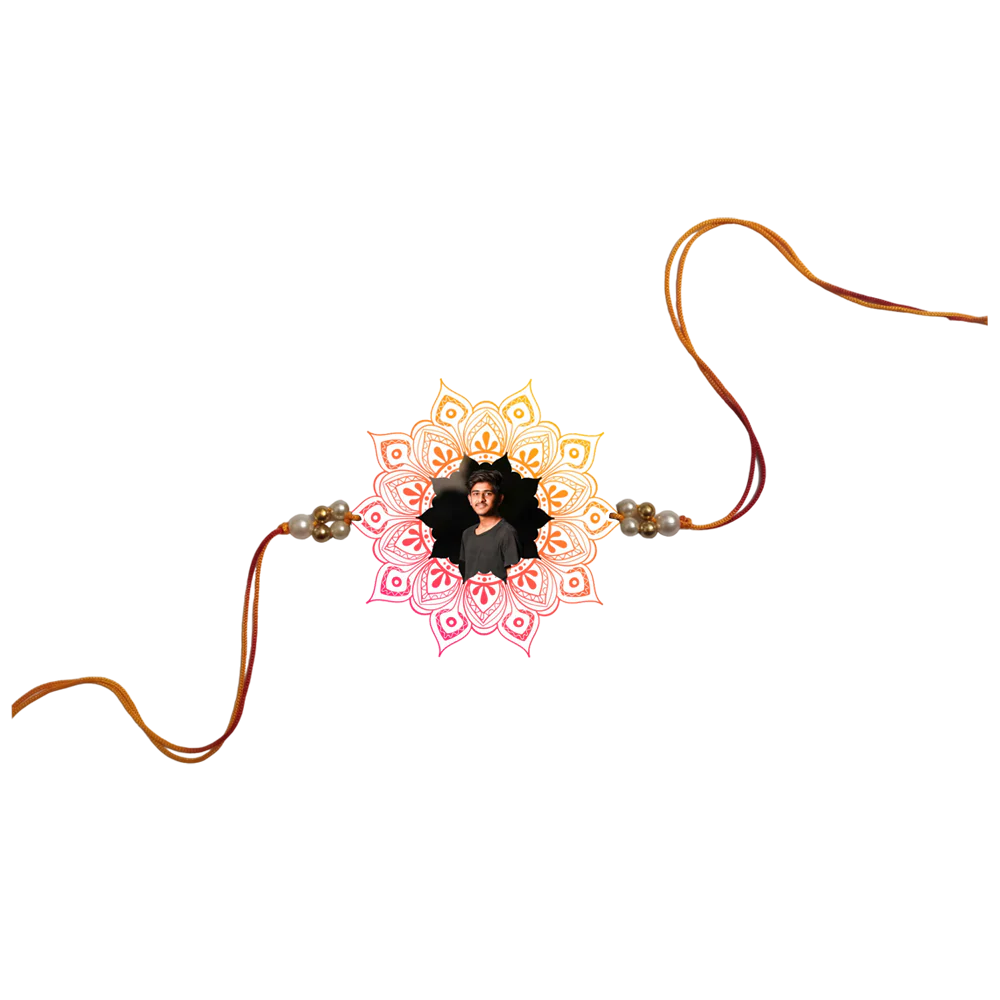 Photo Rakhi ( Customized / Personalized / I Love My Bro / Photo Rakhi - Image 2