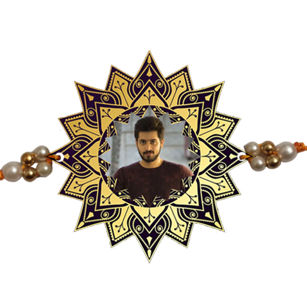 Photo Rakhi ( Customized / Personalized ) Lovely Printed Rakhi