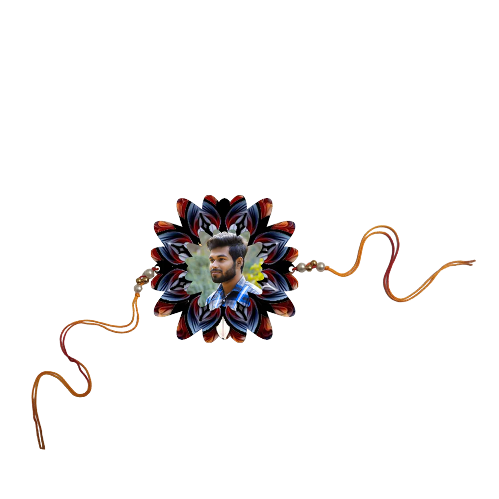 Photo Rakhi ( Customized / Personalized ) Lovely Rakhi - Image 2