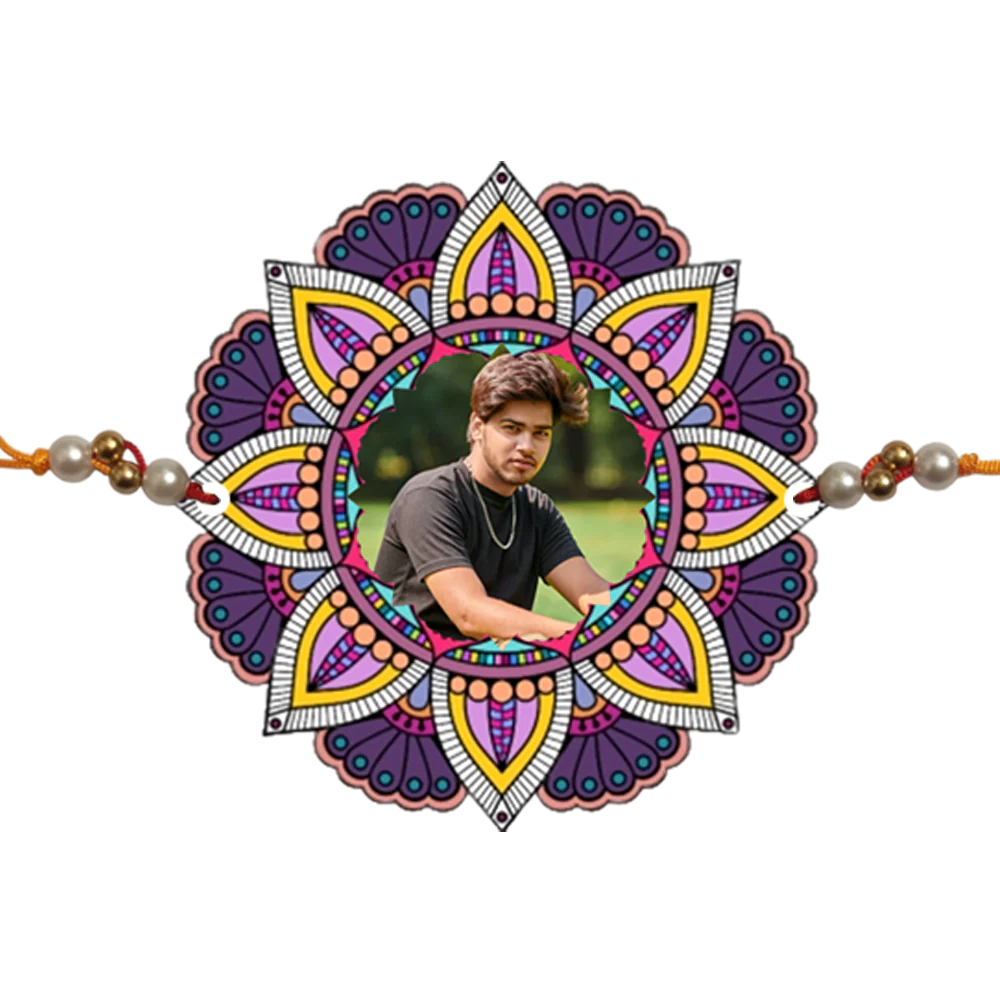 Photo Rakhi ( Customized / Personalized / Lovely Rakshabandhan / Photo Rakhi