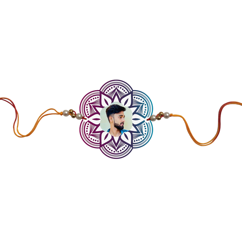 Photo Rakhi ( Customized / Personalized / My Handsome Boy / Photo Rakhi - Image 2