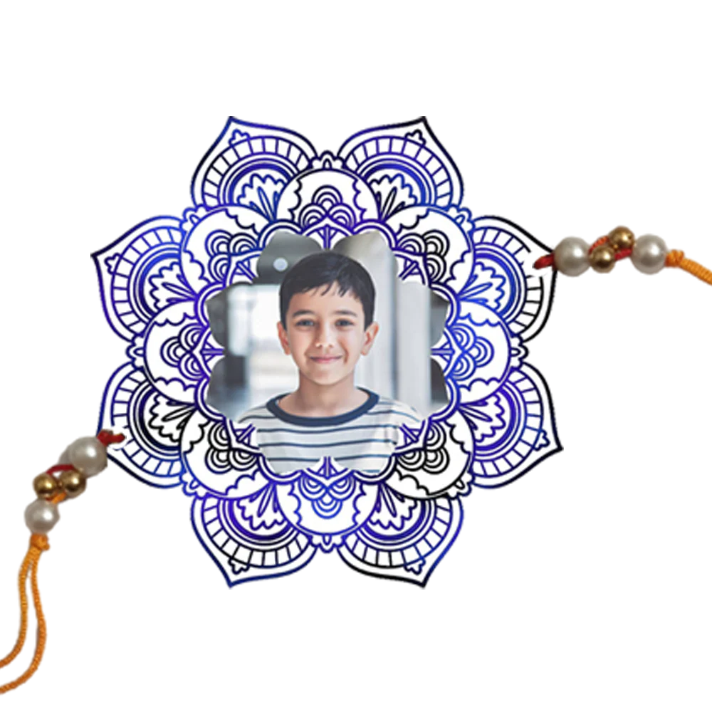 Photo Rakhi ( Customized / Personalized / My Handsome Bro Photo Rakhi