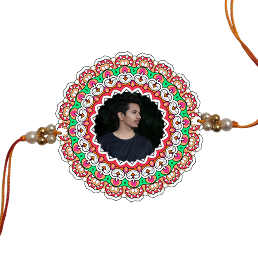 Photo Rakhi ( Customized / Personalized / My Happy Best Sister /Rakhi Festival / Photo Rakhi