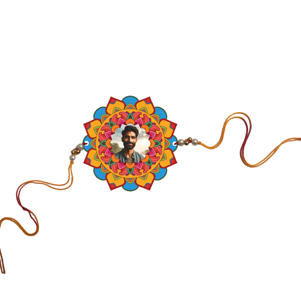 Photo Rakhi ( Customized / Personalized / My Lovely Sister / Photo Rakhi