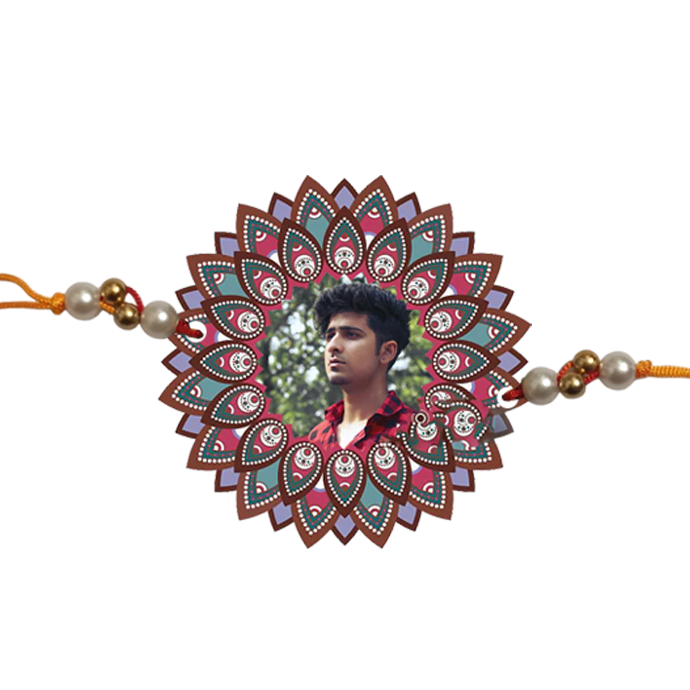 Photo Rakhi ( Customized / Personalized / My Sweet Bro /Rakhi Festival / Photo Rakhi