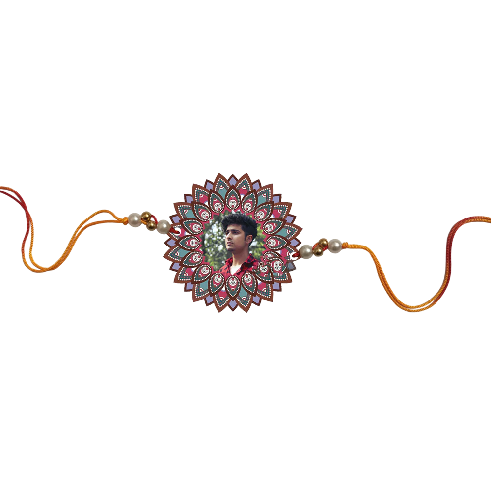 Photo Rakhi ( Customized / Personalized / My Sweet Bro /Rakhi Festival / Photo Rakhi - Image 2