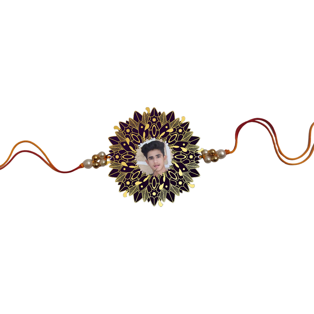 Photo Rakhi ( Customized / Personalized ) Own Best Photo Rakhi - Image 2