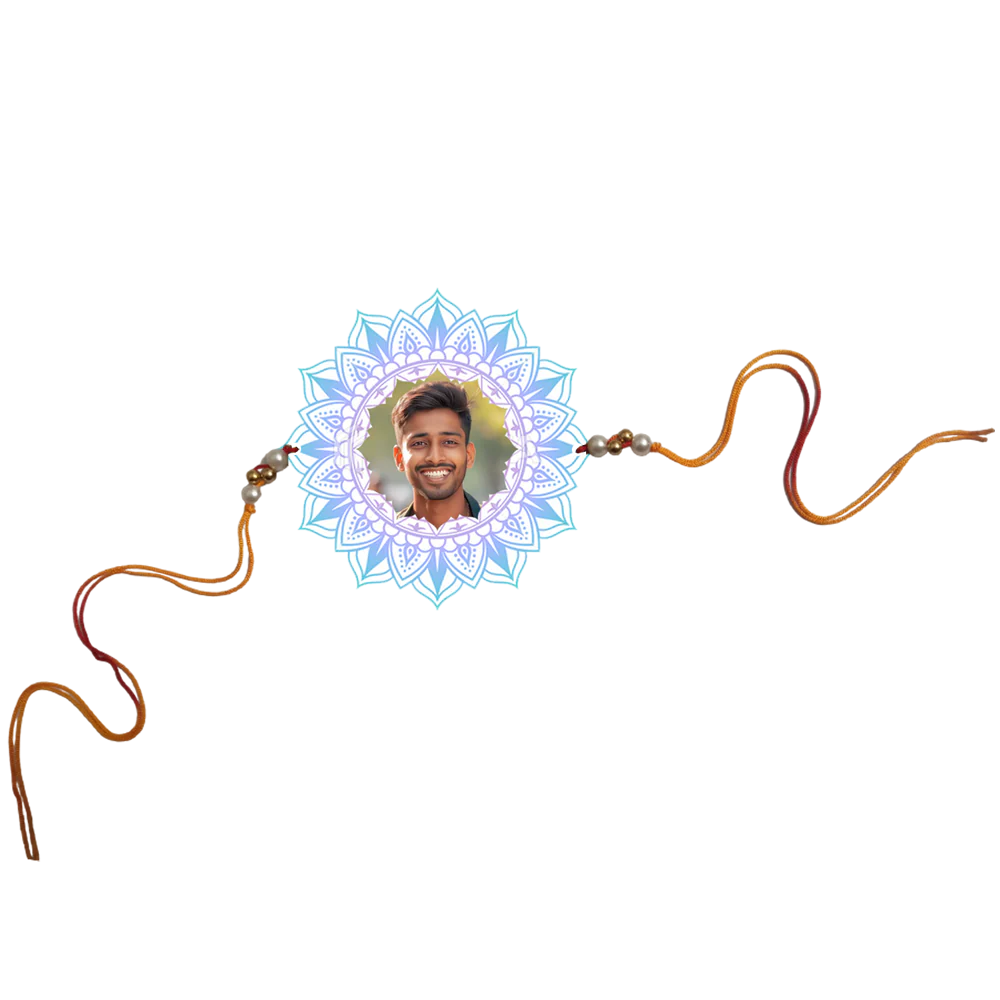 Photo Rakhi ( Customized / Personalized / Pretty Photo Rakhi - Image 2
