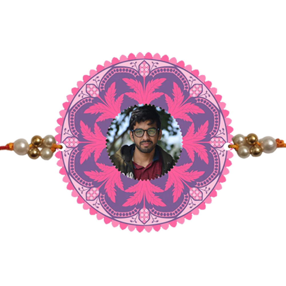 Photo Rakhi ( Customized / Personalized ) Pretty Printed Rakhi