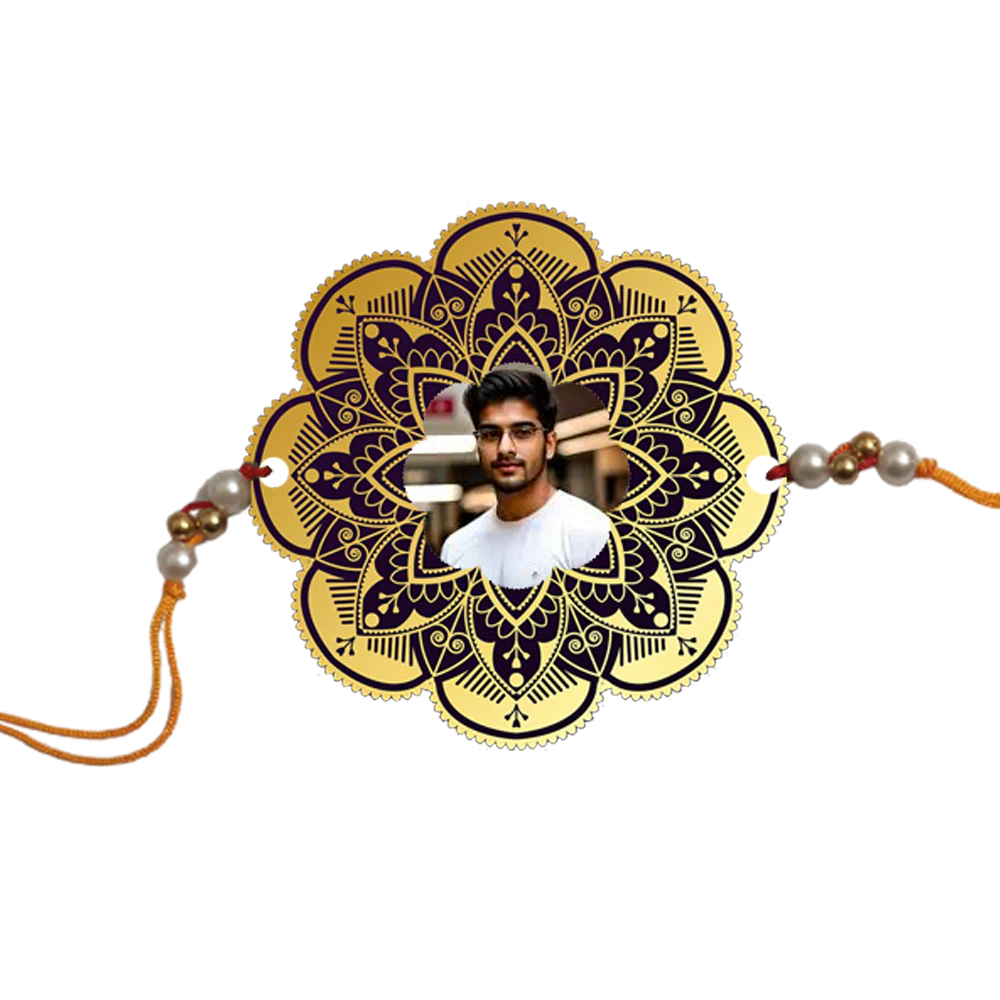 Photo Rakhi ( Customized / Personalized ) Printed Rakhi