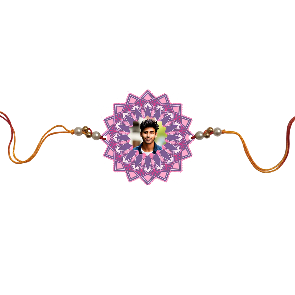 Photo Rakhi ( Customized / Personalized ) Printed Rakhi - Image 2