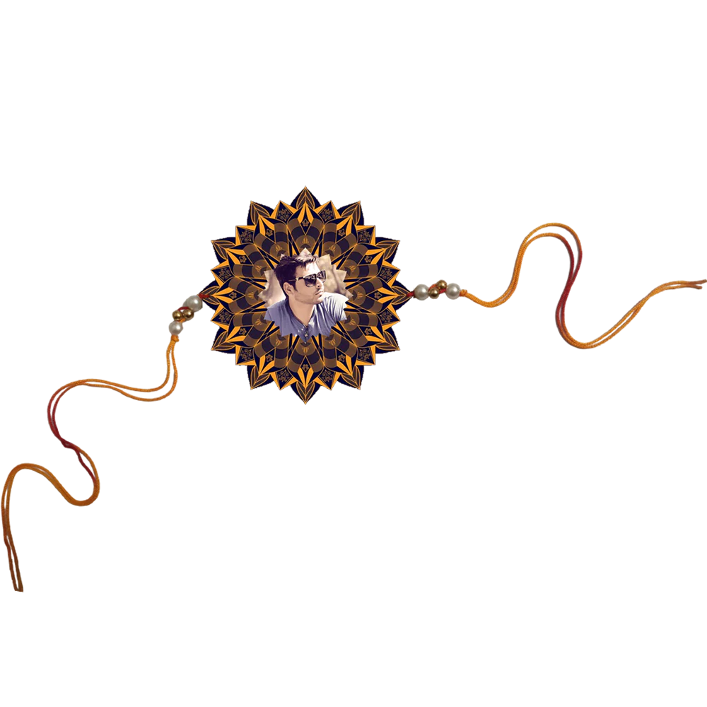Photo Rakhi ( Customized / Personalized /  Sister Love / Photo Rakhi - Image 2