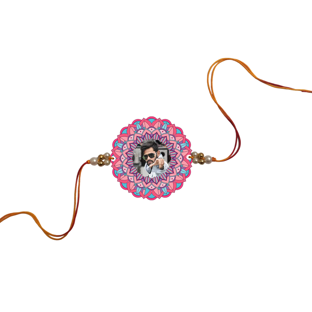 Photo Rakhi ( Customized / Personalized / Thankful Photo Rakhi - Image 2