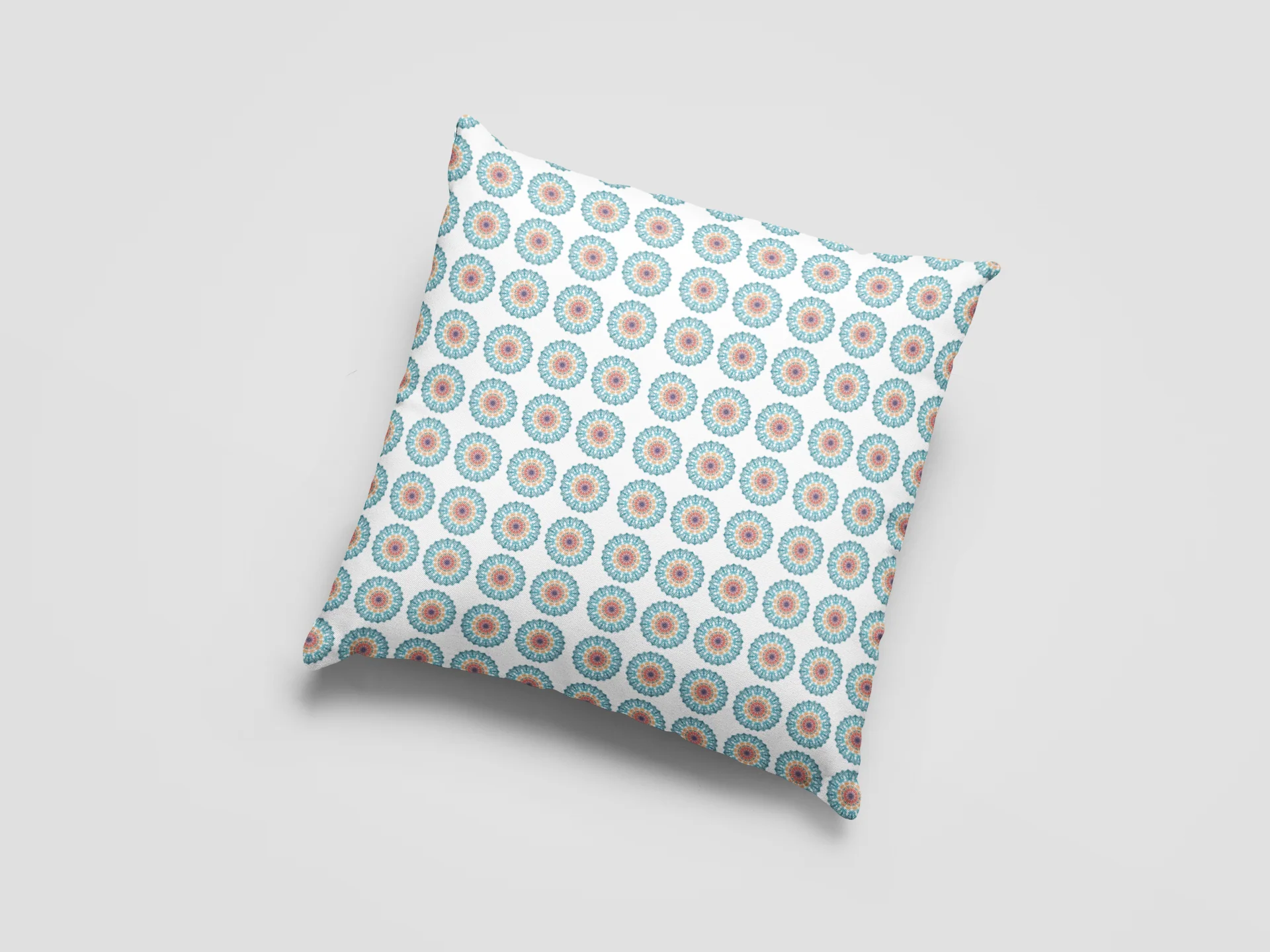Printed Ethnic Cushion Cover with Filler Included ( 12 inch x 12 inch ) - Image 10