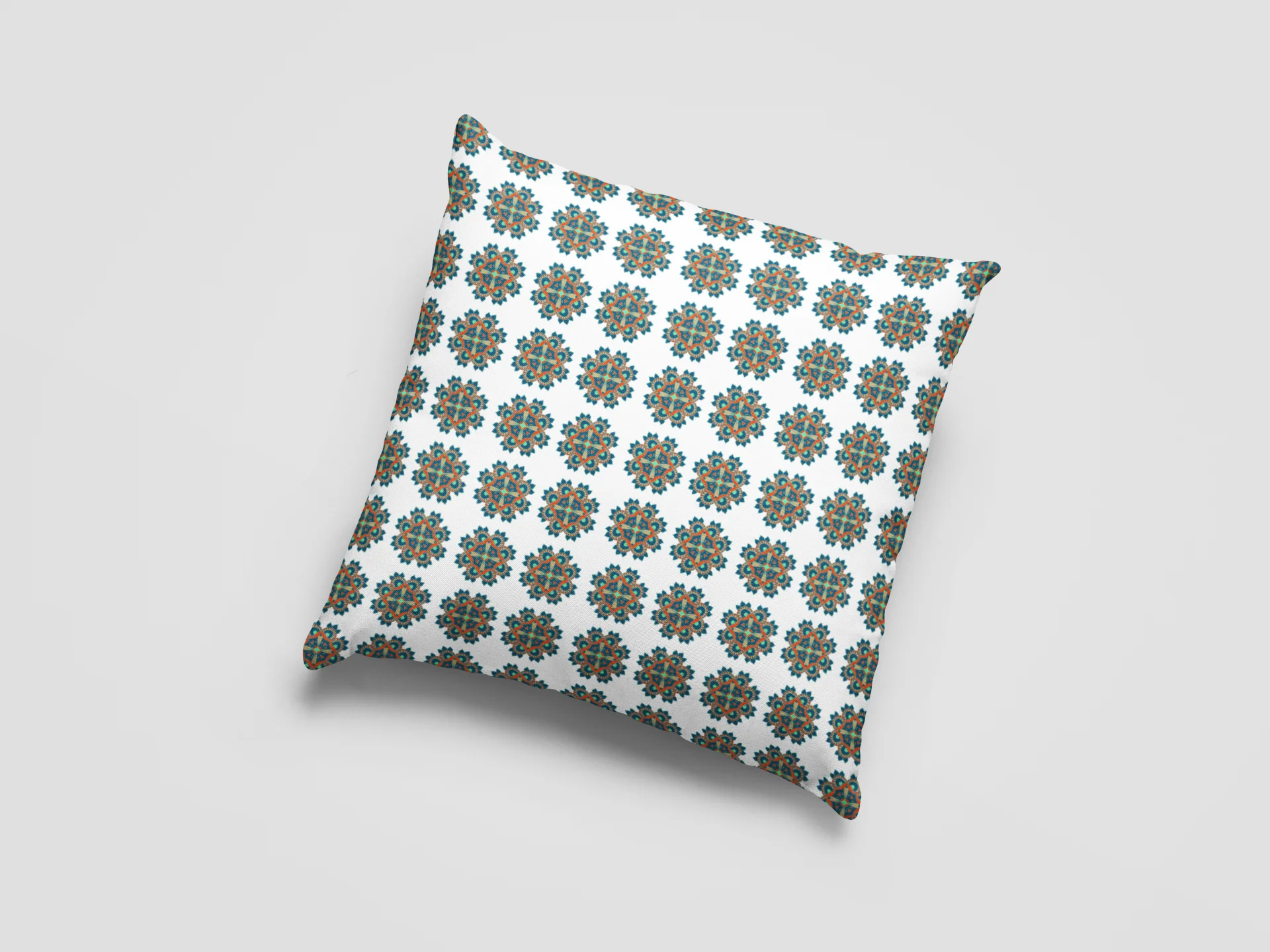 Printed Ethnic Cushion Cover with Filler Included ( 12 inch x 12 inch ) - Image 13